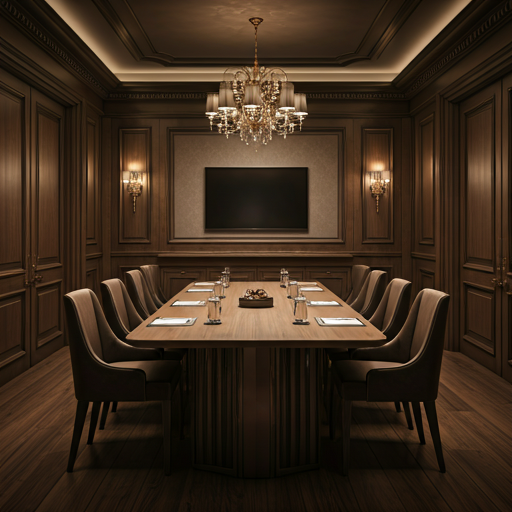 Luxury board room