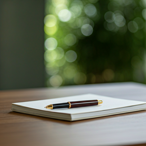Minimalist professional desk